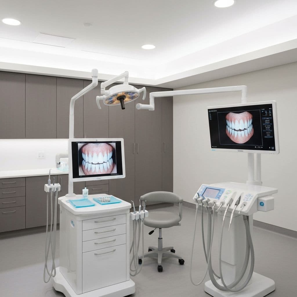 Advanced dental implant surgery suite